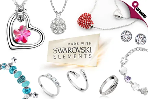 From QR39, Enjoy Our Swarovski Elements Jewelry Clearance Sale - VERY LIMITED Supply! (Up to QR727 Value)
